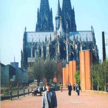 Під час навчання за грантом Товариства Хірургів Німеччини «Wolfgang-M?ller-Osten-Stiftung»  в клініці м. Кьольн (Німеччина) (2000 р.)